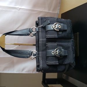 Coach Signature Black bag